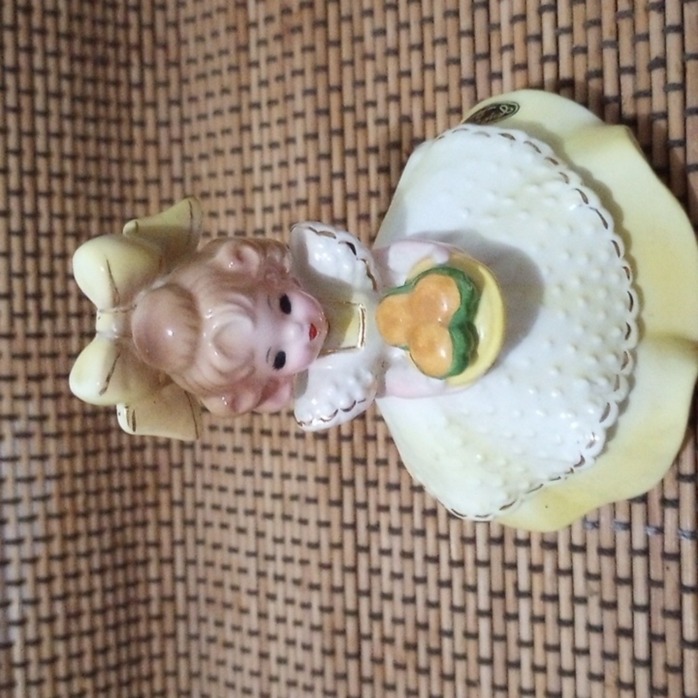 Josef original girl with Muffins signed and Labeled